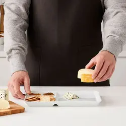 ظرف سرو آیکیا 31 cm سرامیکی سفید مدل IKEA 365+