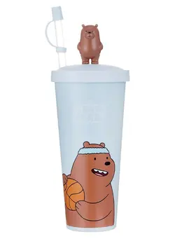 ماگ با نی مینیسو سری ما خرسها Water Bottle