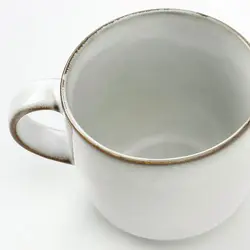 ماگ سنگی خاکستری 37 cl آیکیا مدل GLADELIG