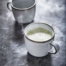 ماگ سنگی خاکستری 37 cl آیکیا مدل GLADELIG