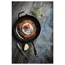 ماهیتابه آیکیا قطر 28  cm مدل VARDAGEN frying pan, carbon steel