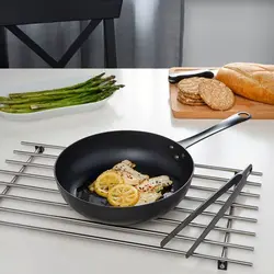 ماهیتابه آیکیا قطر24  cm مدل VARDAGEN frying pan, carbon steel
