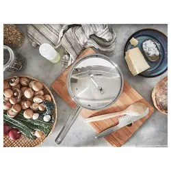 ماهیتابه با در آیکیا مدل IKEA 365+ saute pan, stainless steel