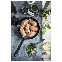 ماهیتابه آیکیا قطر 20 cm مدل VARDAGEN frying pan, carbon steel