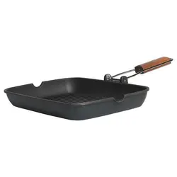 ماهیتابه گریل آیکیا مدل GRILLA grill pan, black