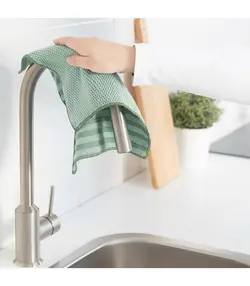 دستمال میکروفیبر آیکیا، مدل PEPPRIG، چند رنگ، 28x28 سانتی متر، 3 عدد