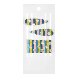 گیر مو چفتی و سنجاقی مینیسو، مدل Hair Clips Set، رنگی، 12 عدد