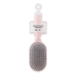 برس مو مینیسو، مدل MINISO Cushion Hair Brush، کوسن دار، صورتی، ۲۲ سانتی متر
