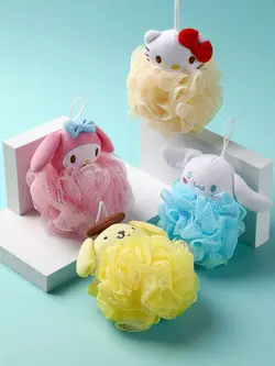 لیف حمام مینیسو، مدل Miniso Sanrio Characters – Shower Sponge، زرد، سانریو