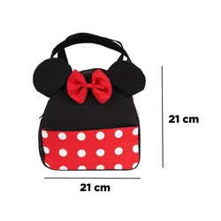 کیف مینیسو طرح والت دیزنی 1LONCHERA DISNEY MINNIE MOUSE TEXTIL