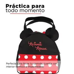 کیف مینیسو طرح والت دیزنی 1LONCHERA DISNEY MINNIE MOUSE TEXTIL