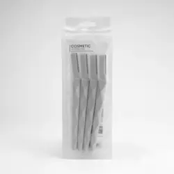 تیغ ابرو مینیسو رنگ خاکستری miniso PAQUETE DE NAVAJAS PARA DEPILAR CEJAS MULTICOLOR 4