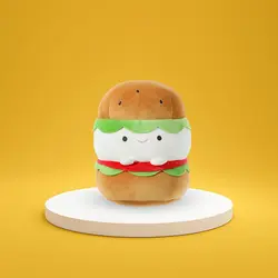 عروسک همبر مینیسو MINISO PLUSH BURGER