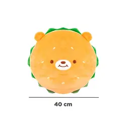 عروسک همبر مینیسو MINISO TEDDY BEAR PLUSH CUSHION BROWN