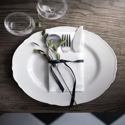 سرویس سرو آیکیا رنگ سفید مدل UPPLAGA