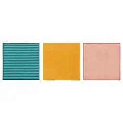 دستمال تنظیف میکروفیبر آیکیا 3 تایی PEPPRIG