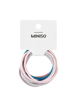 کش مو  مینیسو 10 عدد Colored Rubber Band 10 Pcs