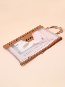 پوشه A4 مینیسو طرح ما خرسها We Bare Bears- A4 Document Bag