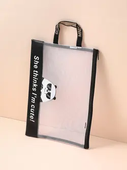 پوشه A4 مینیسو طرح ما خرسها We Bare Bears- A4 Document Bag