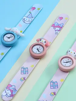 ساعت طرح سانریو مینیسو رنگ آبی Sanrio Cinnamoroll Slap Watch