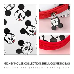 کیف ابزار آرایش و لوازم تحریر مینیسو طرح میکی موس MINISO Mickey Mouse Collection Cosmetic Bag, White