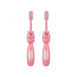 مسواک کودک مینیسو طرح اسب آبی Brosse à dents Hippo Kids (2ps)