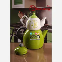 کتري و قوري طرح تايلندي هوم کينگ سبز