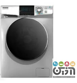 ماشين لباسشويي هيوندا HWM-8414-S نقره اي