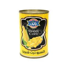 کنسرو ذرت شیرین رازک