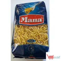 ماکارونی بریده 500گرم مانا