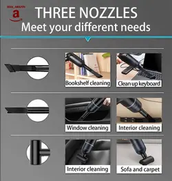 جاروبرقی شارژی خودرو