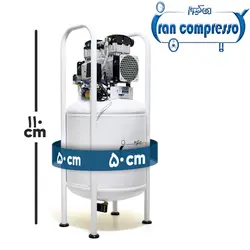 کمپرسور باد 80 لیتری اویل فری 2 قطبی (2800 دور در دقیقه)