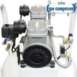کمپرسور باد 80 لیتری اویل فری 2 قطبی (2800 دور در دقیقه)