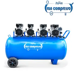 کمپرسور باد 350 لیتری اویل فری 4 موتوره ( 4 * 800w )