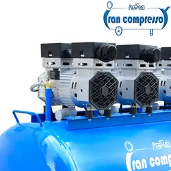 کمپرسور باد 350 لیتری اویل فری 4 موتوره ( 4 * 800w )