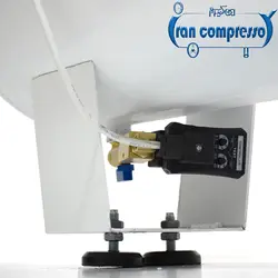 پمپ باد 70 لیتری اویل فری 800 وات + فن توربو