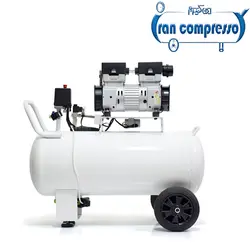 پمپ باد 70 لیتری اویل فری 800 وات + فن توربو