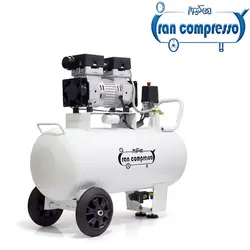 پمپ باد 70 لیتری اویل فری 800 وات + فن توربو