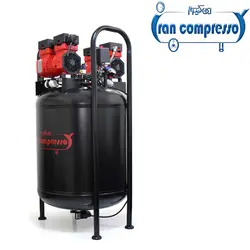 کمپرسور باد 150 لیتری اویل فری (سایلنت) با 2 موتور 800 وات