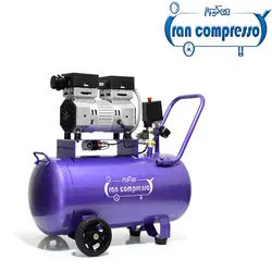 پمپ باد 40 لیتری سایلنت و بدون روغن | موتور 800 وات