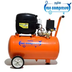 پمپ باد 25 لیتری چرخدار (دارای موتور دانفوس)