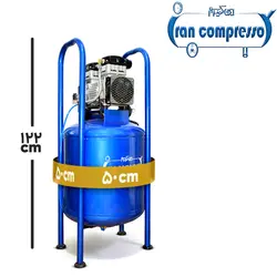 کمپرسور باد سایلنت 100 لیتری 1600 وات