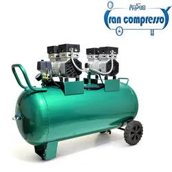 کمپرسور باد 150 لیتری اویل فری(800w*2)