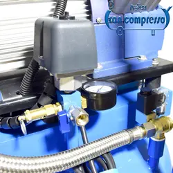 کمپرسور باد 200 لیتری 4 سیلندر اویل فری(4 اسب)