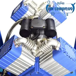 کمپرسور باد 200 لیتری 4 سیلندر اویل فری(4 اسب)