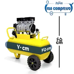 کمپرسور باد 40 لیتری oil free ایران کمپرسور (800 وات)