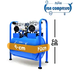 کمپرسور باد 80 لیتری سایلنت2 موتوره