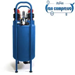 کمپرسور باد 120 لیتری سایلنت 2 موتوره