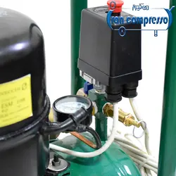 کمپرسور باد 10 لیتری یخچالی 1/4 (موتور نیکی ایتالیا)