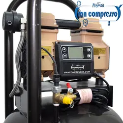 کمپرسور باد 40 لیتری اویل فری | موتور دیجیتال